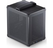 Datora korpuss Jonsbo C6-ITX Mini-ITX melns