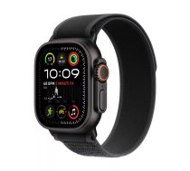 Viedpulkstenis Apple Watch Ultra 2 GPS + Cellular 49mm Black Titanium Case with Black Trail Loop - M/L
