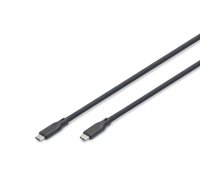 USB kabelis Digitus AK-300344-010-S 1m melns