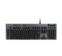 Logitech G G915 X tastatūra Speļu USB QWERTY Dāņu, Somu, Norvēģu, Zviedru Melns