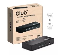 HDMI sadalītājs CLUB3D 1 uz 4 4K120Hz
