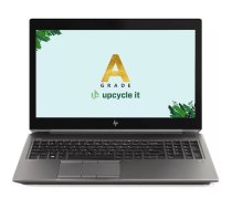 upcycle it HP Zbook 15 G6 (Refurbished) A Intel® Core™ i7 i7-9850H Mobila darbstacija 39,6 cm (15.6") Full HD 32 GB DDR4-SDRAM 512 GB SSD NVIDIA Quadro T1000 Wi-Fi 6 (802.11ax) Windows 11 Pro Pelēks