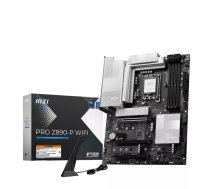 Mātesplate MSI PRO Z890-P WIFI Intel Z890 LGA 1851 ATX, DDR5, 4×DIMM, 256GB, Wi‑Fi 7, 5Gb LAN, 4×M.2