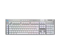 Logitech G G915 X LIGHTSPEED Tastatūra Spēļu USB RF Bezvadu Bluetooth QWERTZ Vācu Balta