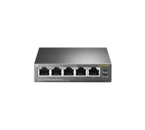 TP-Link TL-SG1005P Nepārvaldīts Gigabit Ethernet (10/100/1000) Power over Ethernet (PoE) Melns