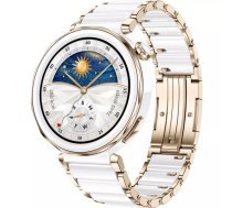 Huawei WATCH GT5 Pro 42mm 3,35 cm (1.32") AMOLED Digitāls 466 x 466 pikseļi Balts GPS