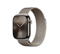 Viedpulkstenis Apple Watch Series 10 GPS + Cellular 42mm Dabiska titāna korpuss ar dabisko milānas siksnu