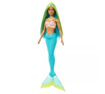 Modes lelle Mattel Barbie A Touch of Magic Jūras meitene Zaļas Zilas Matu Zils Astes