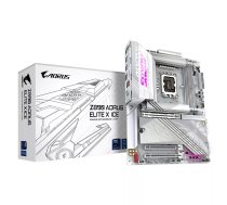Mātesplate GIGABYTE Z890 AORUS ELITE X ICE — Intel Z890, LGA 1851, ATX, DDR5, 4 DIMM, Wi‑Fi 7, 2.5Gb LAN, 5x M.2