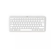 Hama WK-500 Tastatūra Mājas/Biroja RF Bezvadu Bluetooth QWERTZ Vācu Pelēka Balta