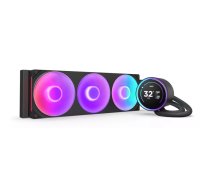 Visi vienā šķidruma dzesētājs NZXT Kraken Elite 360 RGB 12 cm Melns
