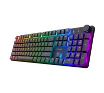 Trust GXT 868 TORIX Pilna izmēra Mehāniskā Spēļu Tastatūra RGB LED Melna