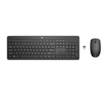 HP 235 Bezvadu pele un tastatūras komplekts Pilna izmēra Bezvadu Membrāna