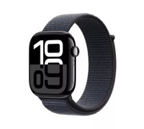 Viedās pulksteņi Apple Watch Series 10 GPS + Cellular 46mm Jet Black Aluminium Case with Ink Sport Loop