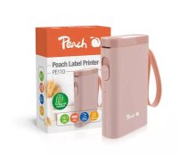 Peach PE110 etiķešu printeris Tieši temiskā 203 x 203 DPI 60 mm/sec Bezvadu Bluetooth