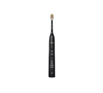 Elektriskā soniskā zobu birste Philips HX9911/17 — melna, litija‑jons akumulators, režīmi: Daily Care, Deep Clean, Gum Care, Whitening