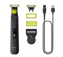 Skuveklis Philips OneBlade Pro 360 QP6542/15 — seja un ķermenis, Li‑Ion, 90 min, 0,4–10 mm, 14 soļi, mitrai/sausai lietošanai
