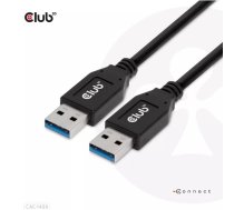 CLUB3D CAC-1409 USB kabelis USB 3.2 Gen 2 (3.1 Gen 2) 0,5 m USB A Melns