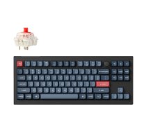 Keychron V3 Max Tastatūra Universāla RF Bezvadu Bluetooth Melna Pelēka Tenkeyless