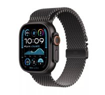 Viedpulkstenis Apple Watch Ultra 2 GPS + Cellular 49mm Black Titanium Case with Black Titanium Milanese Loop - S
