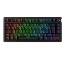 Spēļu tastatūra KINGSTON HP HyperX Alloy Rise 75 Wireless — 75% izkārtojums, bezvadu, LiPo akumulators