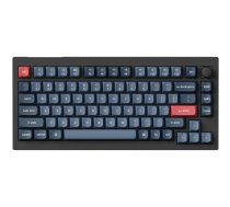 Mehāniskā tastatūra Keychron V1 MAX 75% Brown Switch melna
