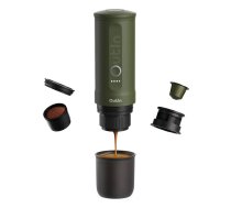 Kafijas automāts OUTIN Outin Nano Black, Green — maltā kafija, 20 bar, 7500 mAh akumulators, 0,67 kg