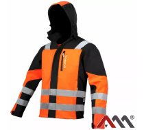 Jaka Classic Vis Softshell oranža L