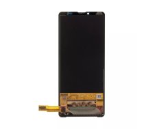 LCD displejs + skārienjūtīgais bloks melns Sony XQ-ES54 Xperia 10 IV (servisa pakete)