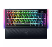 Mehāniskā spēļu tastatūra Razer BlackWidow V4 Pro 75% bezvadu, 4000 Hz pollings, Orange Tactile slēdži