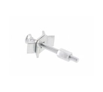 Mēbeļu kājas GTV Savilce 65 mm komplekts 2 gab., augstums 65 mm, metāla/plastmasas detaļas