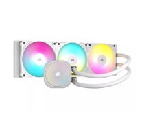 All-in-one šķidrais dzesētājs Corsair NAUTILUS 360 RS ARGB 1700 RPM Balts