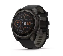 Sporta viedpulkstenis GARMIN fenix 8 Black — korpuss 51 mm, safīra lēca, Solar, GPS, 32 GB, 10 ATM, 1.3" displejs
