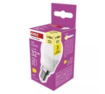 LED spuldze EMOS CLS MINI GLOBE E14 2.5W 350 lm silti balta