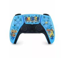 Spēļu pults Sony DualSense bezvadu priekš PlayStation 5 — modelis 9593973, zils, Fortnite tēma, Bluetooth/USB, darbina ar akumulatoru