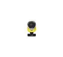 GENIUS Webcam QCam 6000/ dzeltena/ Full HD 1080P/ USB2.0/ mikrofons