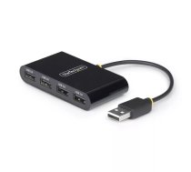 StarTech.com ST4200MINI2-USB-HUB interfeisa centrmezgls USB 2.0 480 Mbit/s Melns