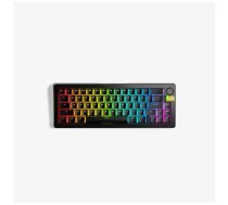 Mehāniskā klaviatūra GLORIOUS GMMK 3 PRO HE 65% bezvadu — melna, ar hot-swap moduļu dizainu