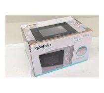 IZPĀRDOŠANA. Gorenje MO17E1S Mikroviļņu krāsns, brīvi stāvoša, ietilpība 17 L, jauda 700 W, bez displeja, sudraba krāsns | Gorenje | Mikroviļņu krāsns | MO17E1S | Brīvi stāvoša | 17 L | 700 W | Sudrab