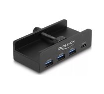 DeLOCK 64284 interfeisa centrmezgls USB 2.0 Type-A 5000 Mbit/s Melns