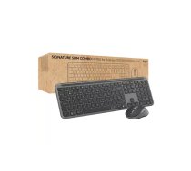 Logitech MK950 Signature Slim Combo Bezvadu Tastatūra Pele QWERTY