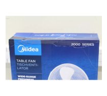 IZPĀRDOŠANA. Midea FT40-21M galda ventilators, diametrs 40 cm, balts | Midea | FT40-21M | galda ventilators | bojāta iepakojuma | balta | diametrs 40 cm | ātrumu skaits 3 | oscilācija | 25 W | nē