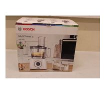 IZPĀRDOŠANA. Bosch MCM3501M Virtuves kombains, 800 W, bļodas tilpums: 2,3 l, 2 ātruma iestatījumi, melns/brushhed nerūsējošais tērauds | Bosch | MCM3501M | Virtuves kombains | 800 W | Visa plastmasa,