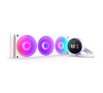 Visi vienā šķidruma dzesētājs NZXT Kraken Elite 360 RGB 12 cm Balts