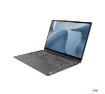 Lenovo IdeaPad Flex 5 Intel® Core™ i3 i3-1215U Hibrīds (divi vienā) 35,6 cm (14") Skārienjūtīgais ekrāns WUXGA 8 GB LPDDR4x-SDRAM 256 GB SSD Wi-Fi 6 (802.11ax) Windows 11 Home in S mode Pelēks