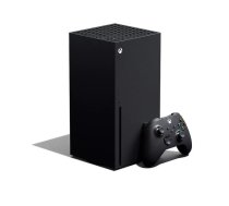 Spēļu konsole Microsoft Xbox Series X — 1 TB SSD, AMD Ryzen Zen 2 3.8 GHz, AMD RDNA 2 (12 TFLOPS), 4K HDR, Wi‑Fi 5, Gigabit Ethernet, Blu‑Ray