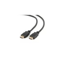 HDMI kabelis GEMBIRD CC-HDMI4-0.5M — HDMI 1.4, 0.5 m, Type A vīrietis‑vīrietis, 10 Gbit/s, 4K (3840×2160), ARC, Ethernet, melns