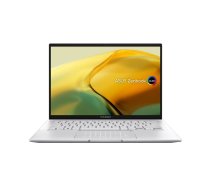 ASUS Zenbook 14 OLED UX3402VA-KM706W Intel® Core™ i9 i9-13900H Portatīvais dators 35,6 cm (14") WQXGA+ 16 GB LPDDR5-SDRAM 1 TB SSD Wi-Fi 6E (802.11ax) Windows 11 Home Sudrabs