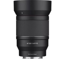 Objektīvs Samyang AF 1.4/35 P FE Sony E — 35mm f/1.4 autofokuss Sony E bayonetai