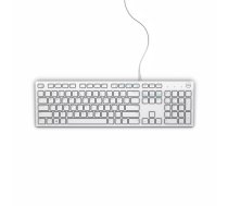 Klaviatūra DELL KB216 Universal USB QWERTY US International White